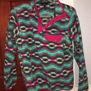 Patagonia lightweight synchilla snap T fleece